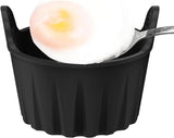 Silicone Air Fryer Egg Mold, Reusable Nonstick Air Fryer Egg Poacher, Silicone Cupcake Baking Cups, Silicone Ramekins for Air Fryer Accessories(Bulk 3 Sets)