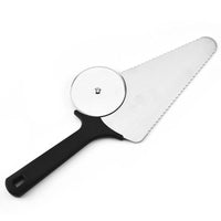 Pizza Cutter and Server Slicer Super Sharp Stainless Steel Wheel Blade