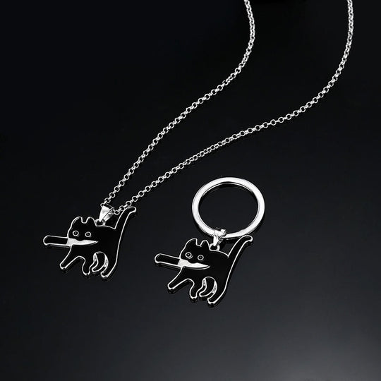 Trendy Silver Plated Alloy Charm Necklaces for Parties Anniversaries Engagements Gifts