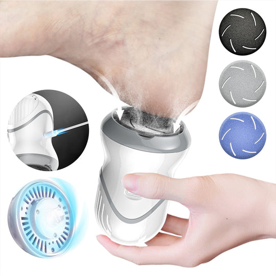 High Quality Callus remover Electric Rechargeable Foot Scrubber Pedicure Tools for Removing Dead Skin