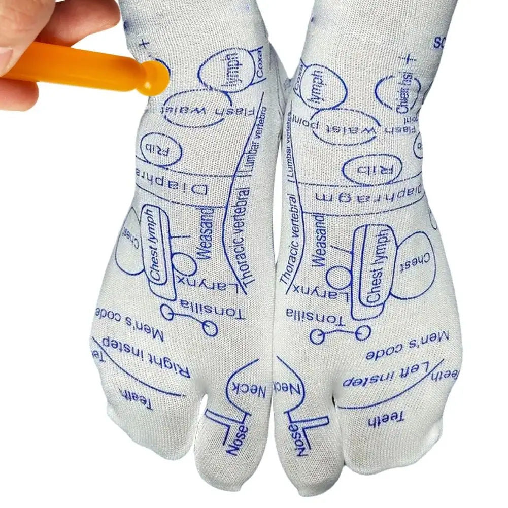 Reflexology Socks with Tools, Acupressure Reflexology Socks Massage