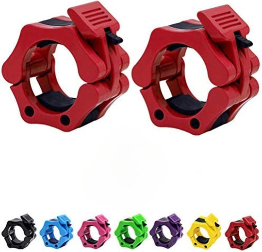 Gym fitness accessories magnetic open face barbell collar clip clamps