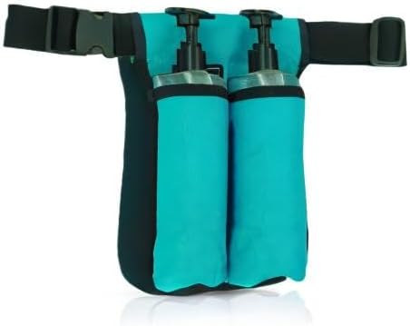Adjustable Waterproof Polyester Massage Bottle Holster Oil Belt Bag