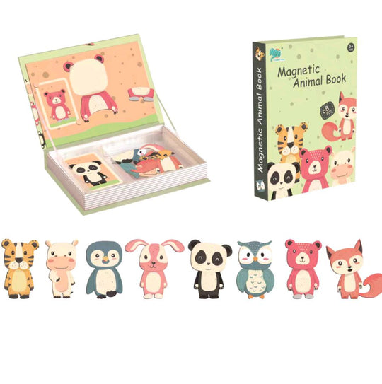 Magnetic Game Teaches Fine Motor Skills and Imagination - Suitable for Ages 3 and Up