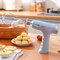 Hand Held 3 in 1 USB Electric Egg Beater Automatic Food Blender Garlic Meat Grinder Egg Mixer
