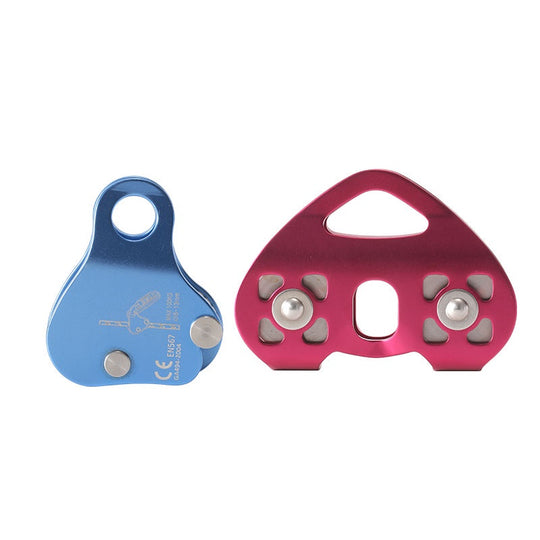 Machined Stainless steel part outdoor stationary double pulley