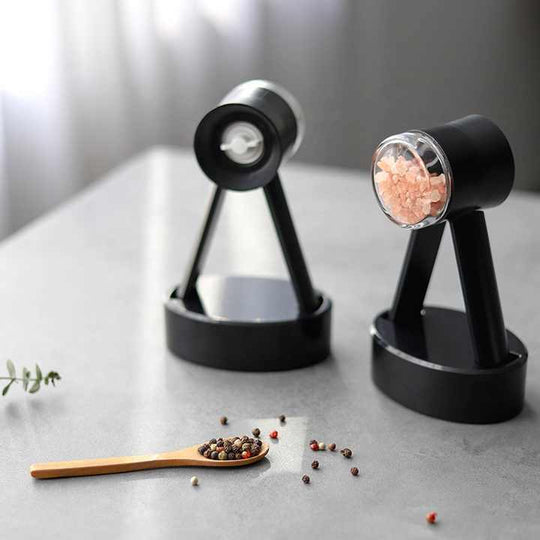 Professional chef Salt and Pepper Manual Grinder One-Handed Operation Ceramic Grinder