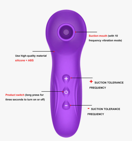 High Quality Silicone Vibrator 10 Mode Couple Vibrator