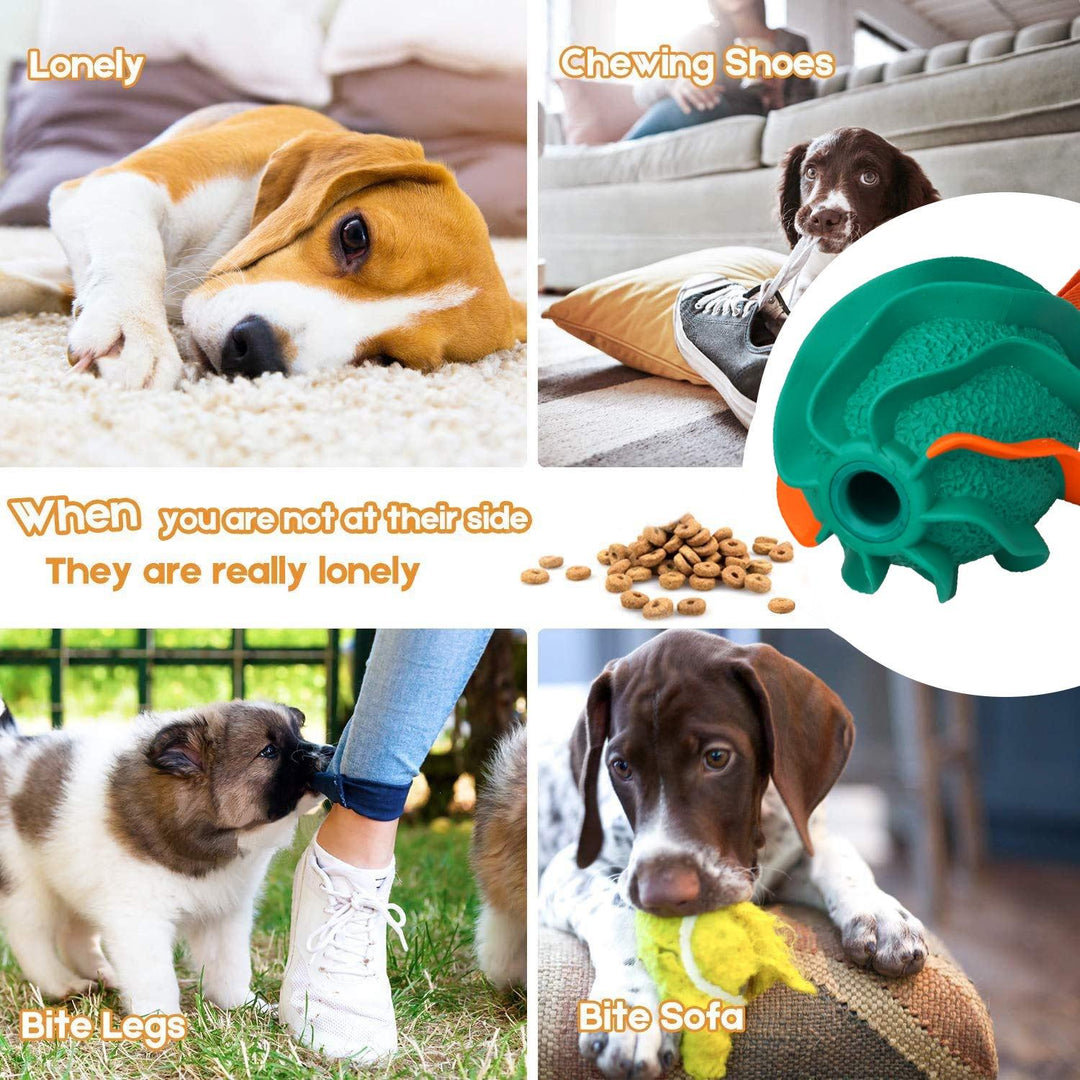 High Quality Indestructible Dog Toy Slow Treat Dispensing Interactive Toys for Small, Medium & Large Breed