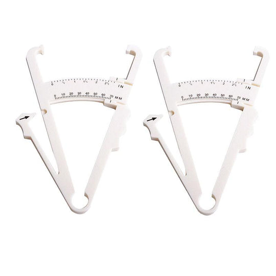 Digital body fat caliper skin fold skinfold body fat caliper body fat tester plicomet(Bulk 3 Sets)