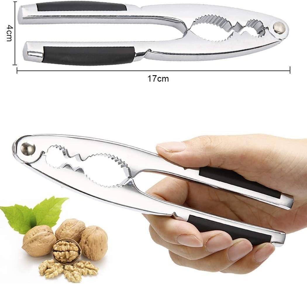 Nut Cracker for All Nuts Kitchen Gadgets Tool Sheller Walnut Opener Plier Alloy Opener Nutcracker Seafood Pistachio Cuter Kitchen Accessories