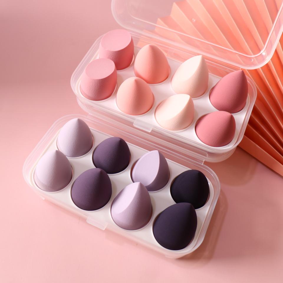 High Quality Makeup Sponge Set Makeup Sponges Blender 8pcs Set