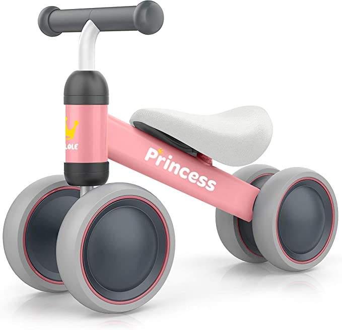 Balance Bike for 1 Year Old Gifts Pre-School First Bike and 1st Birthday Gifts(Bulk 3 Sets)