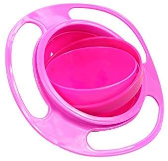 Baby Learning Drinking Cup & Baby Bowl Flying saucer Rotating & Balancing Combo Pack - MOQ 10 Pcs