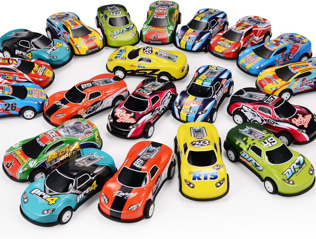 Hi Quality Die Cast Metal Pull Back Toy Cars(10 Pack)