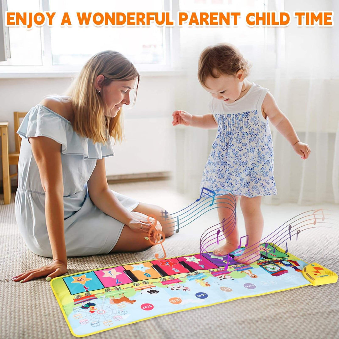 Children's Piano Music Blanket Interactive Early Education Dance Mat A Variety of Musical Educational Toys