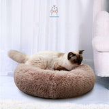 Cat Beds for Indoor Cats, 20 Inch Dog Bed for Small Melium Large Dogs Washable-Round Pet Bed for Puppy and Kitten with Slip Resistant Bottom