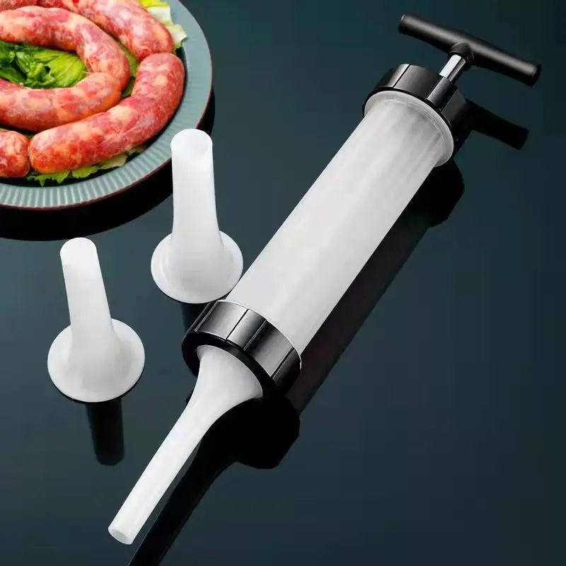 Meat Sausage Stuffer Filler Hand Operated Salami Maker(Bulk 3 Sets)