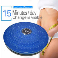 Aerobic waist twisting foot disc for men and women