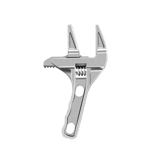 High Quality Alloy Adjustable Wide Jaw Spanner Tool Large for Bathroom Nut Openings