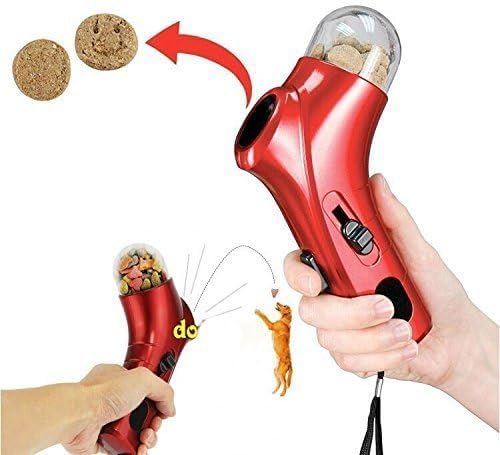 Interactive dog treat launcher Pet snack shooter feeder dog training feeder dispenser toy