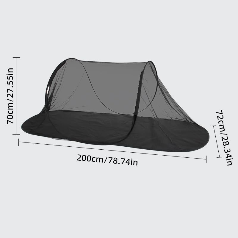 Pop Up Mosquito Tent 1 Person – Ultralight Backpacking (MOQ 10 Sets)