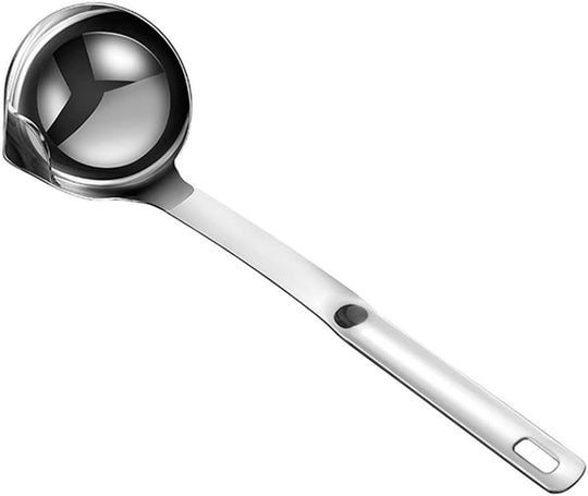 Stainless Steel Oil Separator Soup Ladle fat & Gravy (MOQ 10 Sets)