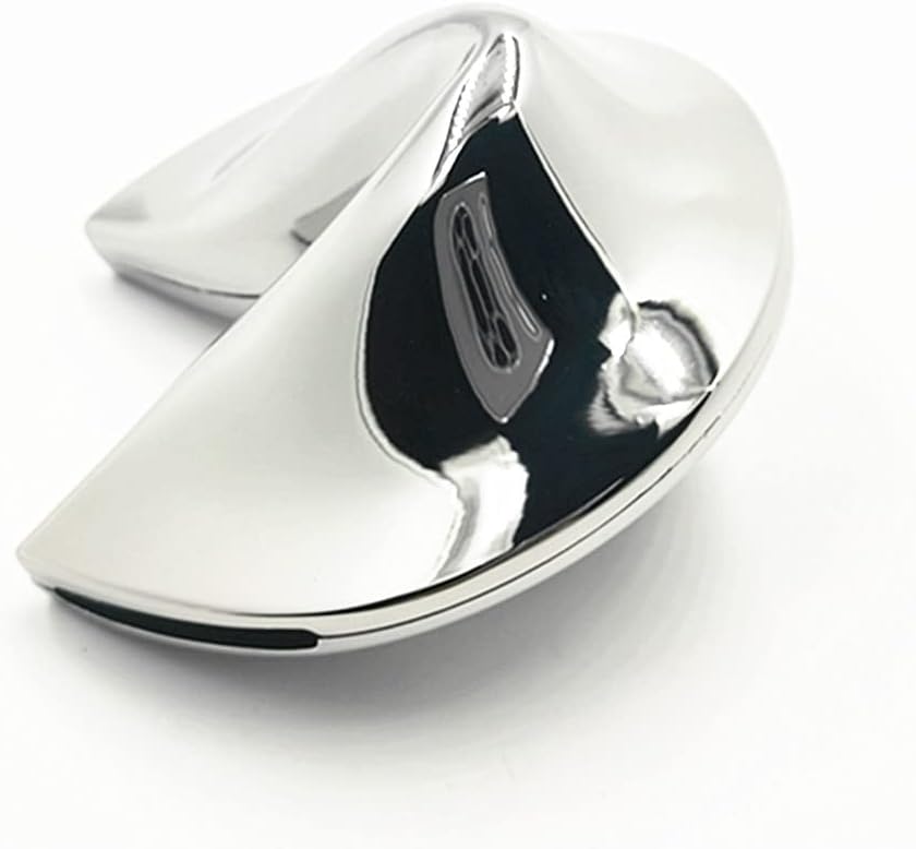 Metal Fortune Cookie Box With Message Slip Inside for Gifts and Home Decor (MOQ 10 Sets)