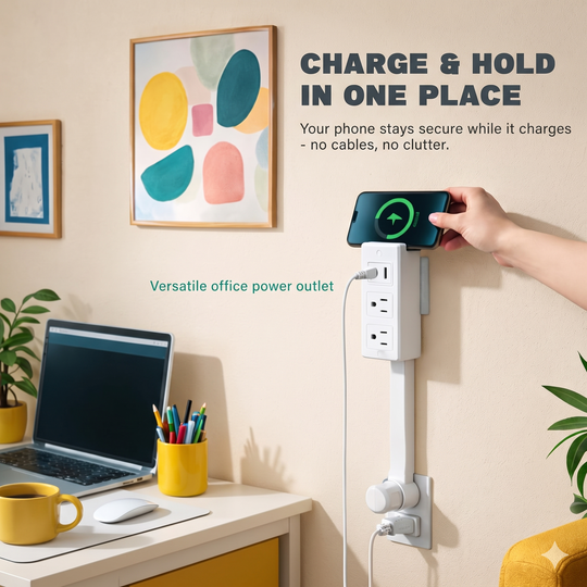 Electrical Outlet Extender Stick – Extendable Wall Outlet Extension for Hard-to-Reach Outlets, Safe & Easy Install for Home Renovation, Remodeling, and New Construction