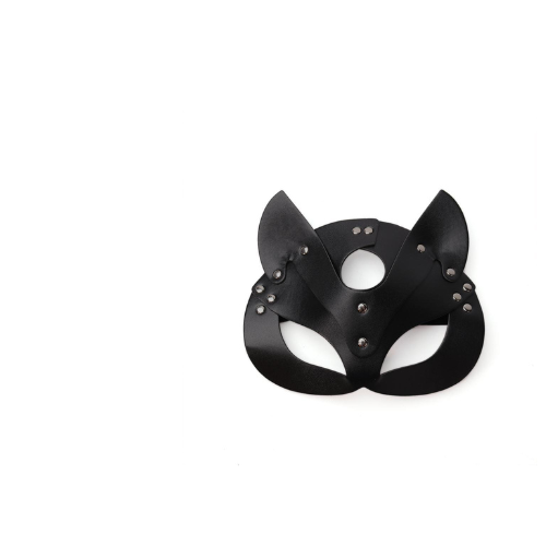 BDSM Neck Restraint and Upscale Cat Mask Costume Multi Pack