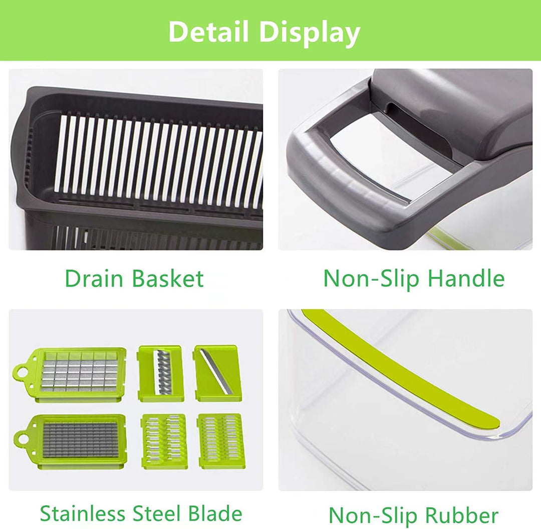 Professional Vegetable Slicer for Kitchen 12 in 1