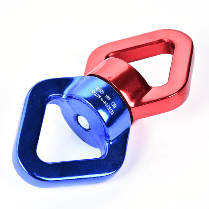 Aviation Aluminum Alloy Swivel Swing Device Safety Carabiner