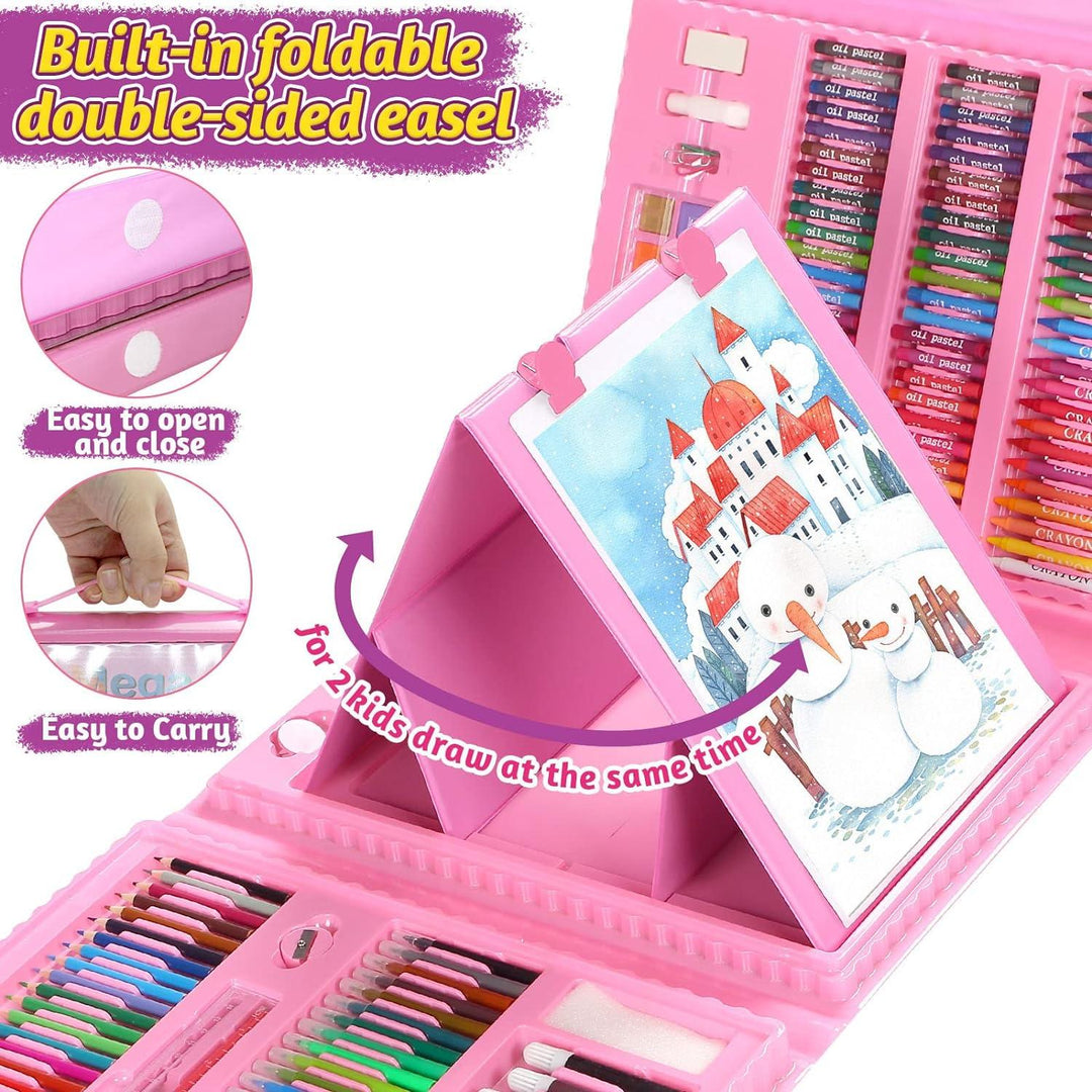 Drawing Art kit Paint Brush Set Children Daily Entertainment Toy DIY stationery set