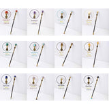 Natural Crystal Sagittarius Constellation Scepter 11.6 inches Magic Stick Handmade Design Cosplay Garment Accessory(10 Pack)