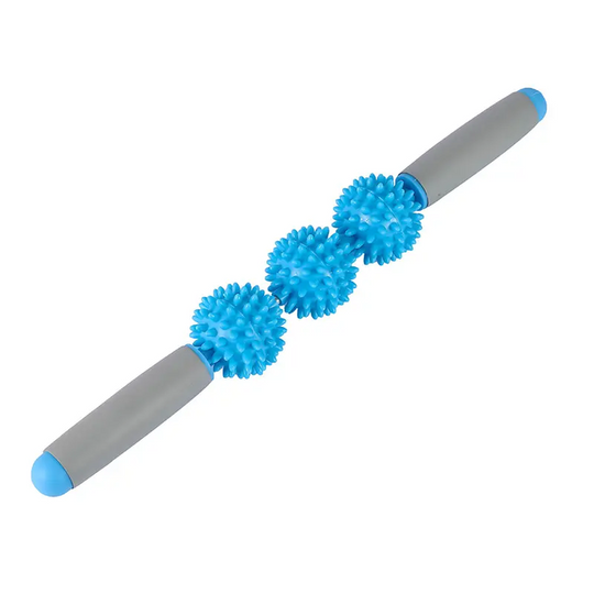 Cellulite and Sore Muscles 3 Balls Version - Neck, Leg, Back, Body Roller Deep Tissue Massage Stick Tools