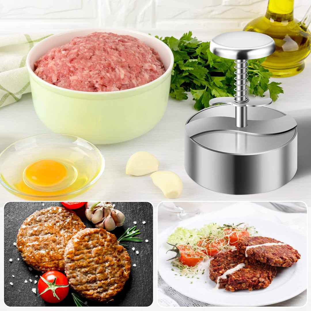 High Quality Hamburger Patty Maker Press Griddle Kit for Flat Top Grill