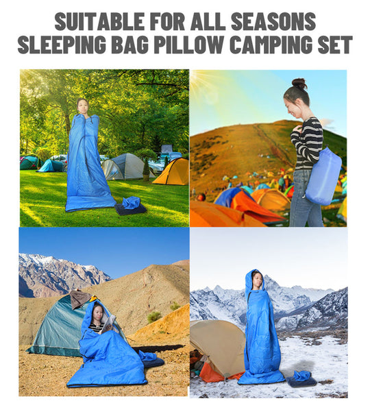 Sleeping Bags for Adults Teens Kids with Compression Sack Portable and Lightweight