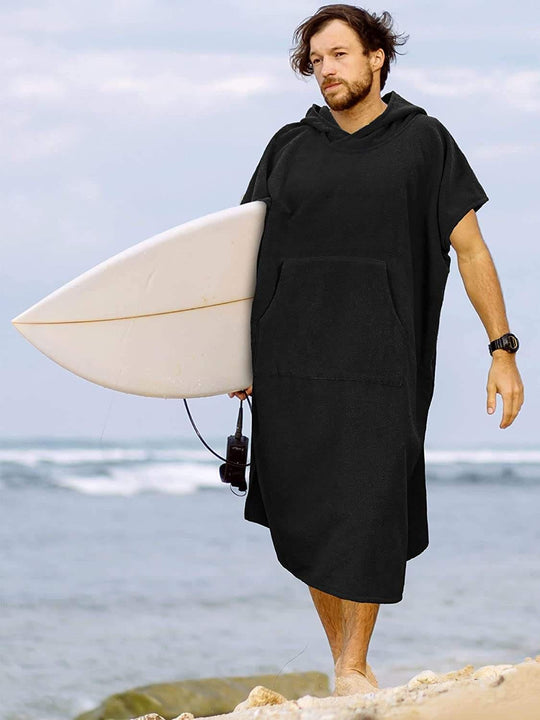 Changing Robe with Hood Quick Dry Microfiber Wetsuit Changing Towel with Pocket for Surfing Men Women(10 Pack)