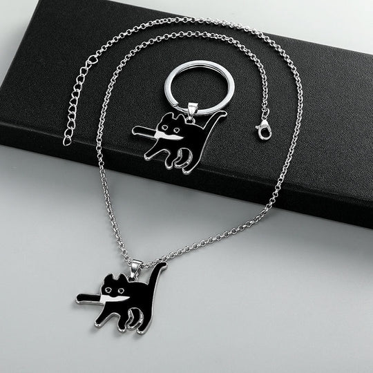 Trendy Silver Plated Alloy Charm Necklaces for Parties Anniversaries Engagements Gifts