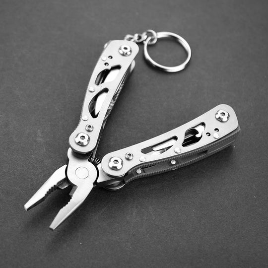 Multi-Purpose Knife Pliers Stainless Steel Folding Tool with Carbon Steel