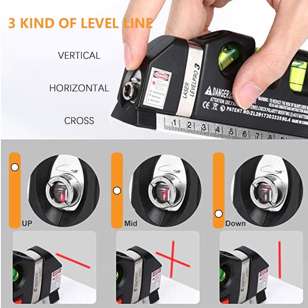 High Quality Infrared laser level measuring level Laser03 multi-function magnetic laser level(Bulk 3 Sets)