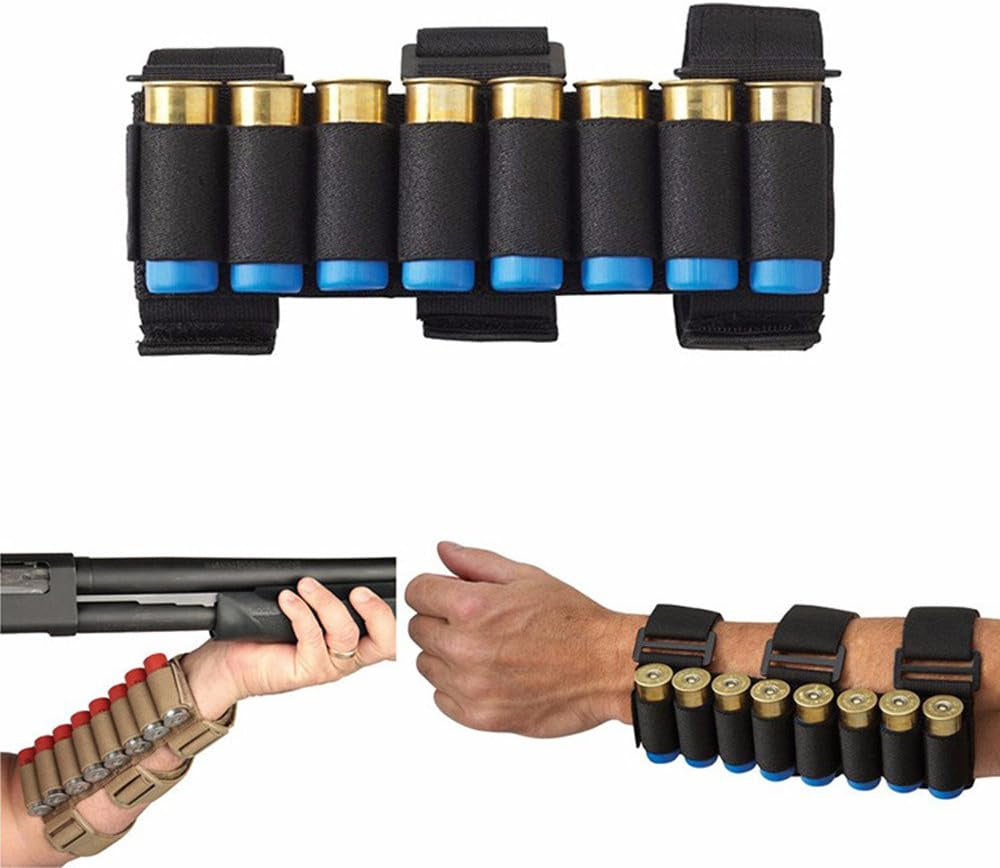 Hunting Tactical Cartridge Bandolier Shell Firearm Ammo Bullets Pouch Bags