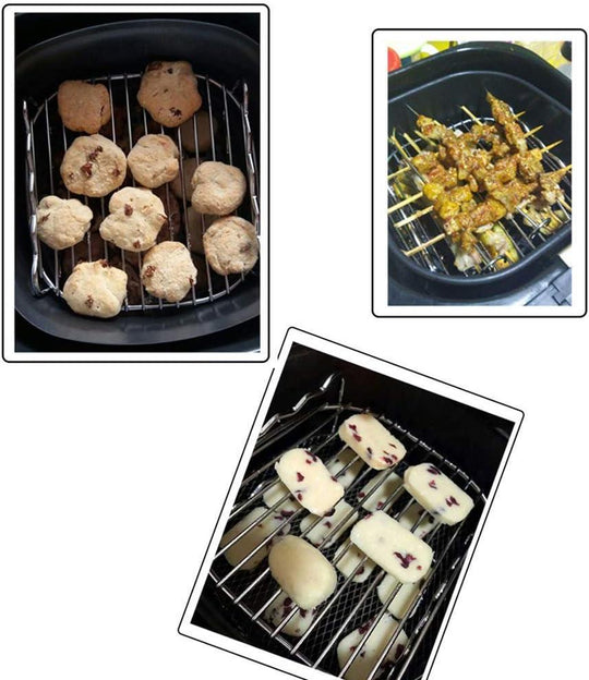 Stainless Steel Air Fryer Accessories