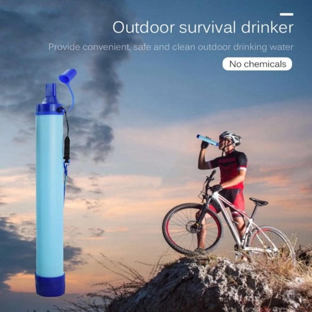 Outdoor Water Filter Emergency Survival Gear Water Purifier Personal Water Filter For Camping Hiking Climbing