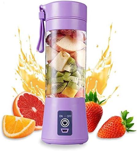 Personal Mixer Fruit Ice Crushing Rechargeable with USB, Mini Blender for Smoothie, Fruit Juice, Milk Shakes(10 Pack)