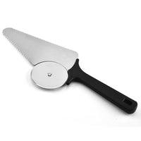 Pizza Cutter and Server Slicer Super Sharp Stainless Steel Wheel Blade