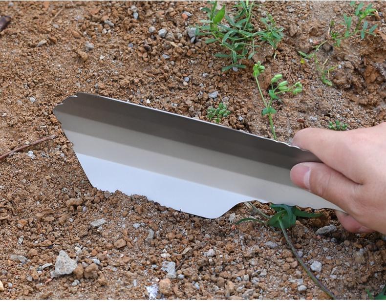 Ultralight Backpacking Trowel Titanium Shovel Hiking Trowel for Outdoor Campsite Use