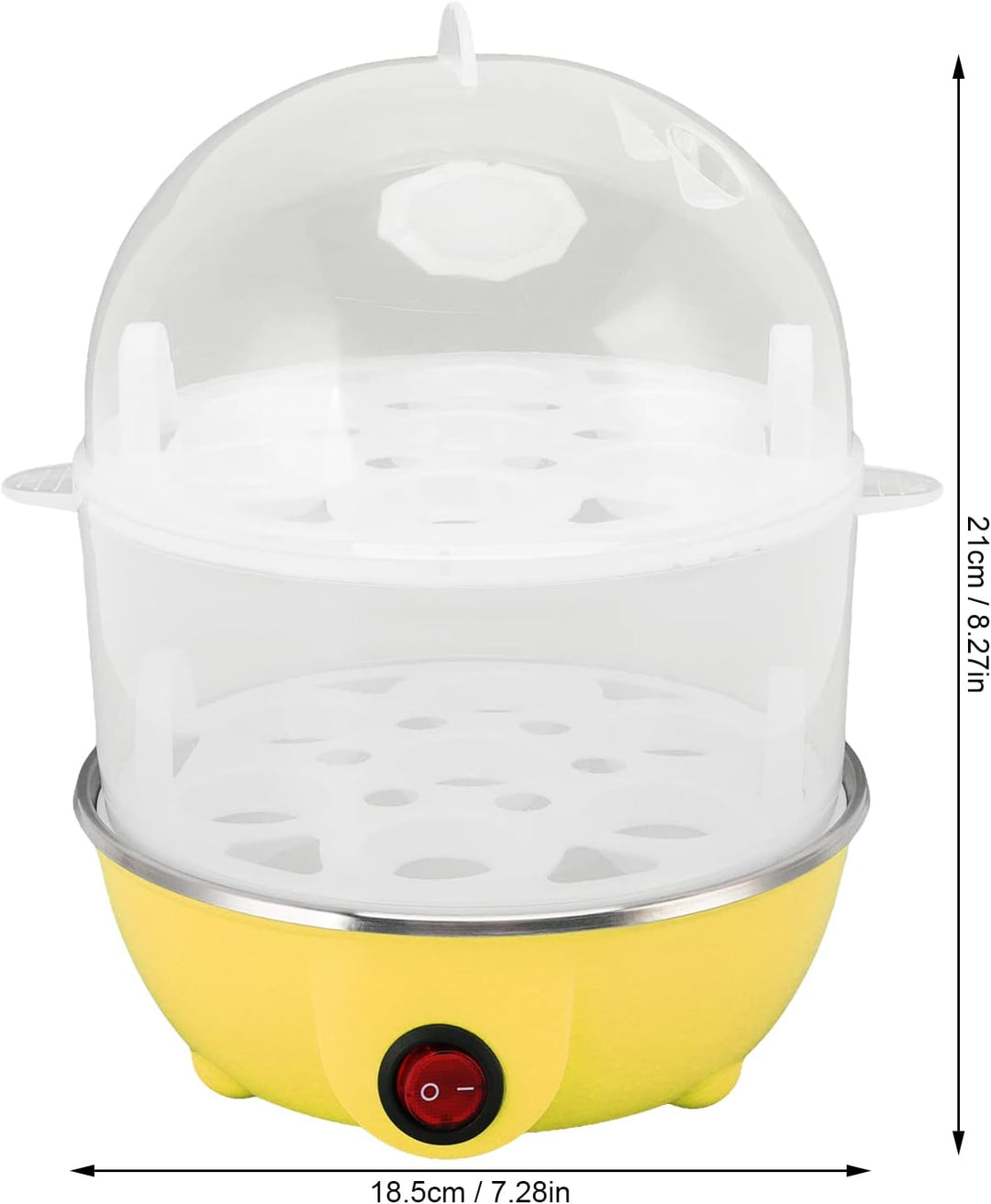 Rapid Electric Egg Cooker 14 Egg Capacity with Measuring Cup