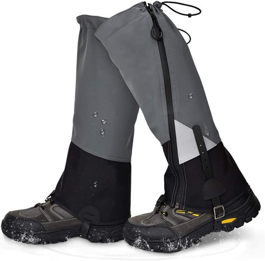 Snake Proof Leg Gaiters – Waterproof Lightweight Nylon Snake Bite Protection Guards for Outdoor Hiking & Climbing