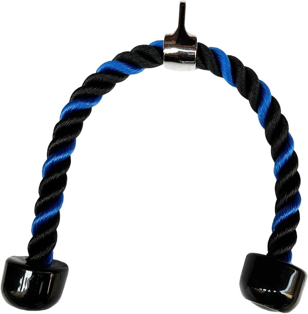 Tricep Rope For Pulley System Attachment, LAT Pull Down, Weight Fitness With Pulldown Grips (MOQ 10 pcs)